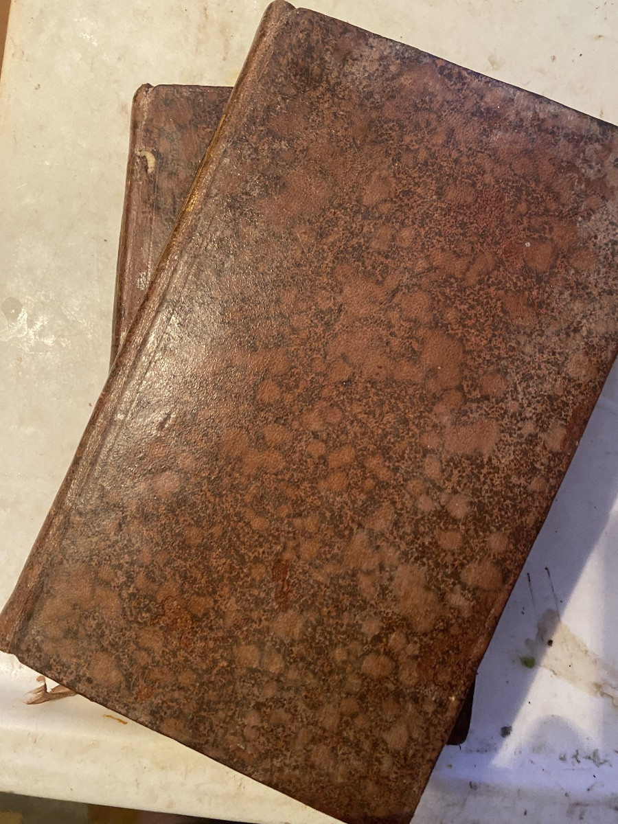 Edition Originale très rare du Comte de Mirabeau "Histoire Secrète de la Cour de Berlin" 2 Vol.-photo-4