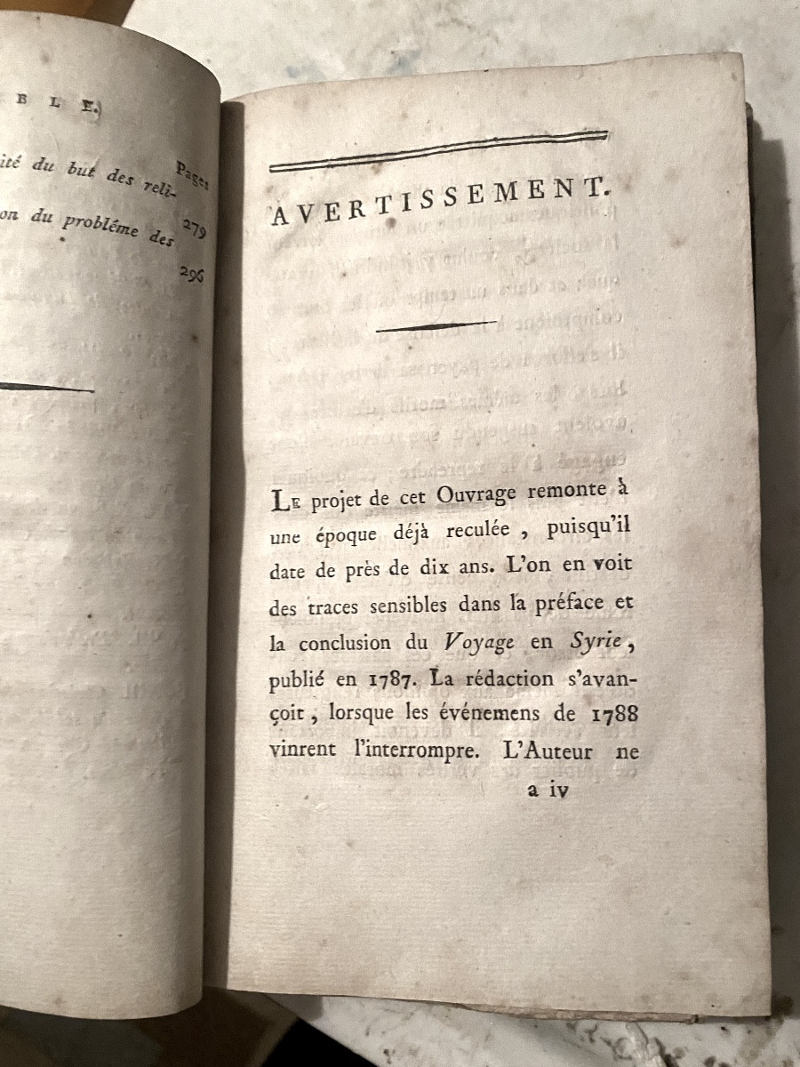 Revolutionary Work: "the Ruins, Or Meditation On The Revolutions Of Empires. M. Volney-photo-6