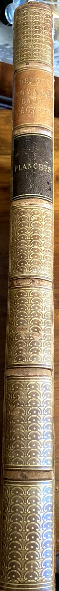 2 Vol. In4 & In-plano / "journey To Upper And Lower Egypt" By Vivant Denon, Didot Paris 1802