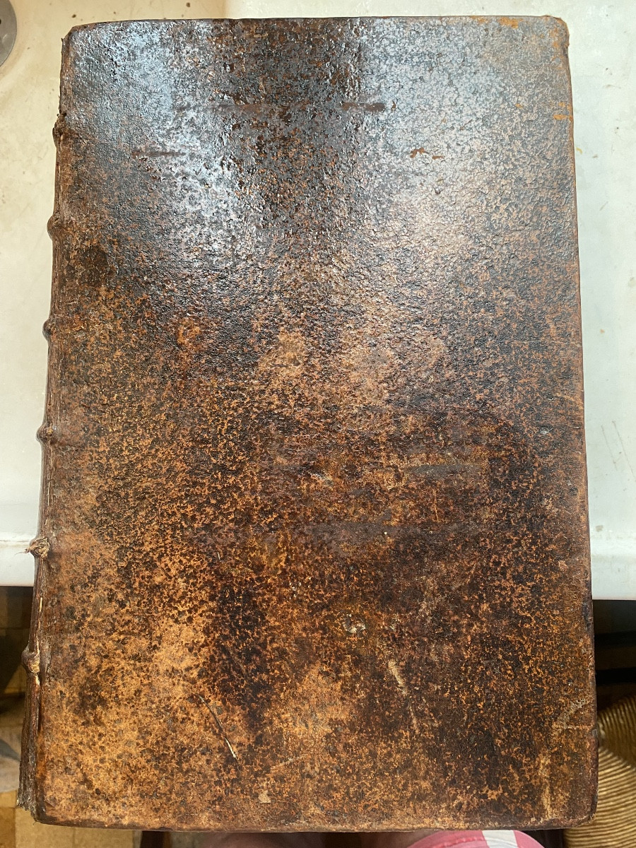 1 Vol.In-folio 17ème :"Histoire Chronologique de la Grande Chancellerie de France" A. Tessereau-photo-2