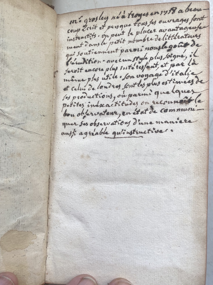 Nouveaux Mémoires , ou Observation sur l'Italie et sur les Italiens , trad. du Suédois 3 Vol.18-photo-1