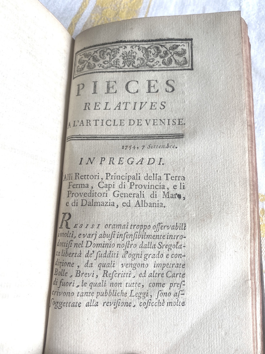Nouveaux Mémoires , ou Observation sur l'Italie et sur les Italiens , trad. du Suédois 3 Vol.18-photo-7
