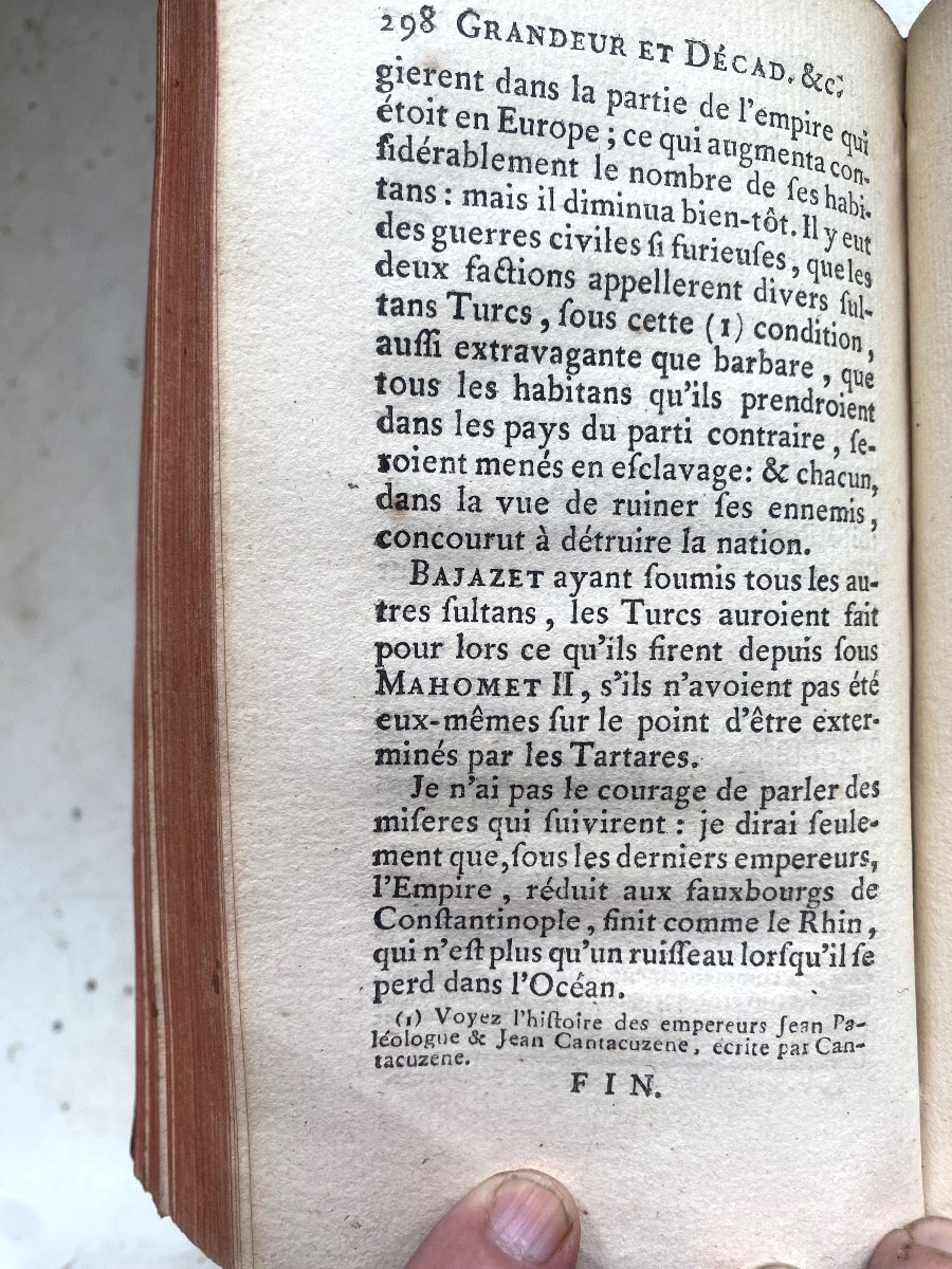  Aux Armes; de la Bibl de Montesquieu "Considérations sur les Causes de la Grandeur des Romains-photo-4