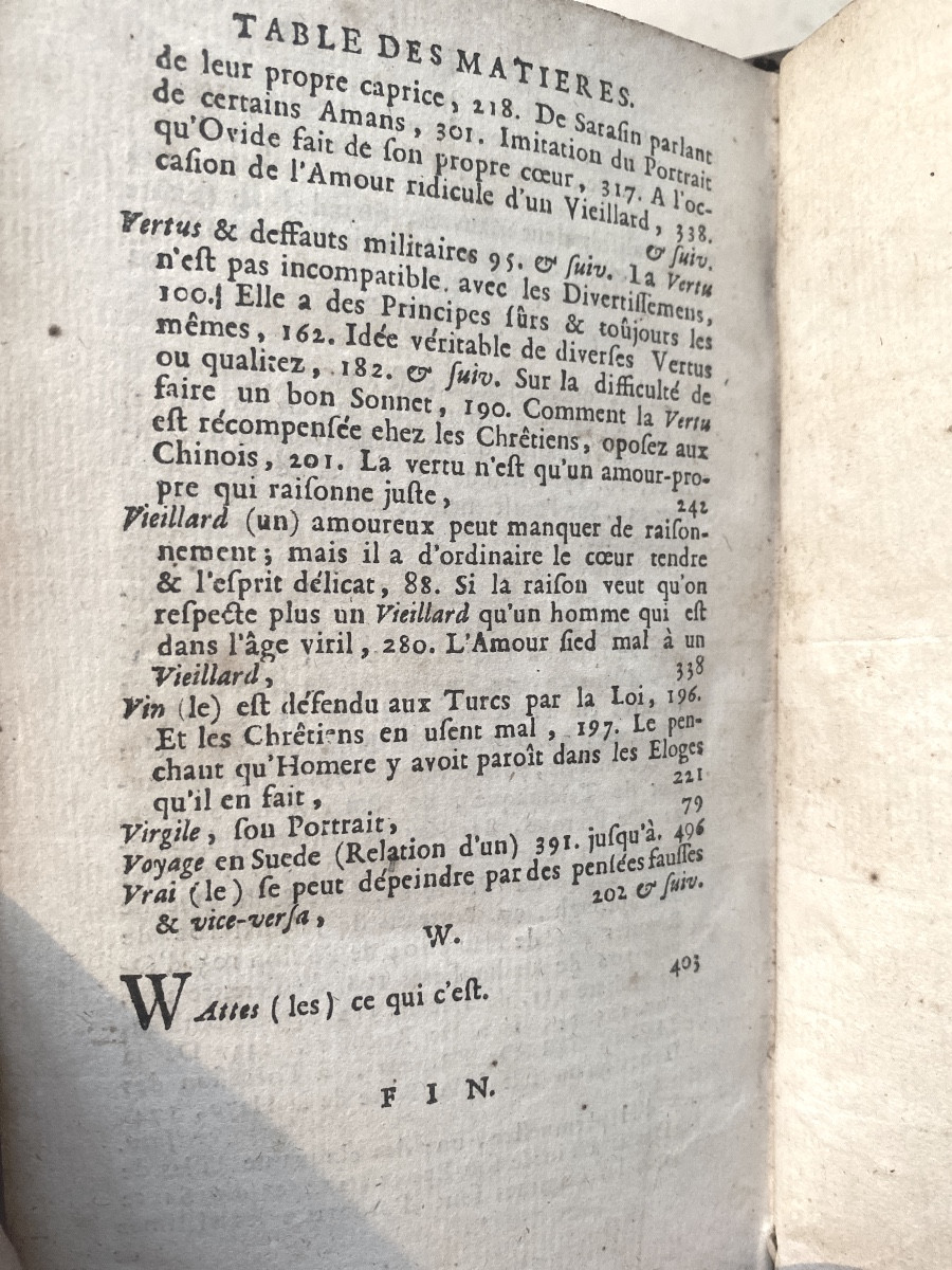 "Le Misantrope". Par Mr. V. E.**** Nelle Ed  deux forts vol. In 12. A la Haye 1726 Jean Neaulme-photo-8