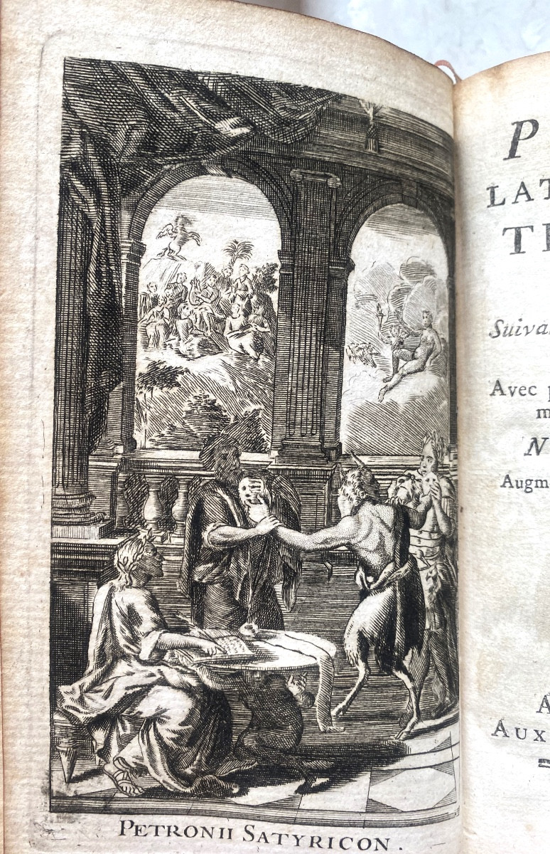 "petronius Latin And French", Full Translation Following The Manuscript Found In Belgrade In 1688-photo-4