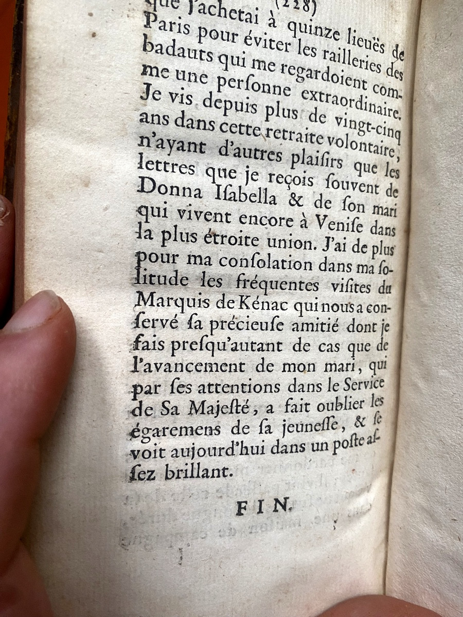 18th "memoirs Of Madame De Saldaigne" Written By Herself; And Given To The Public By Md V**-photo-8