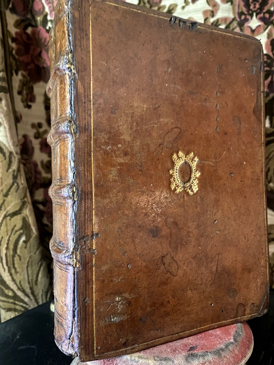 "the Works Of Cornelius Tacitus And Velleius Paterculus", I Vol. In 4 Of 1610 Rel. Vintage-photo-2