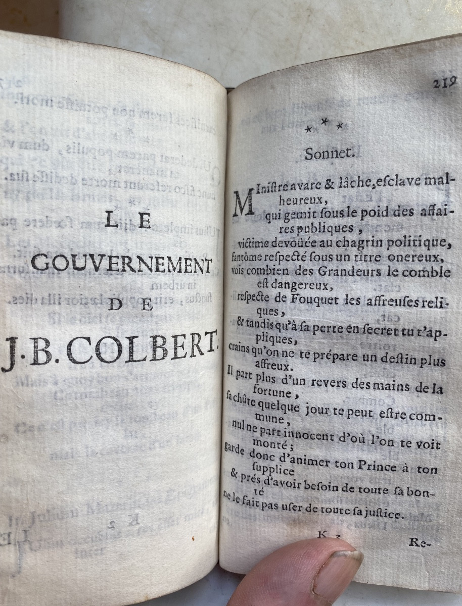 Le tableau de la Vie & du Gouvernement... Richelieu & Mazarin ; Colbert & Fouquet ,Cologne 1694-photo-5