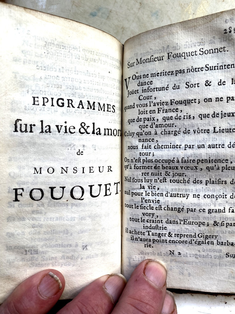 Le tableau de la Vie & du Gouvernement... Richelieu & Mazarin ; Colbert & Fouquet ,Cologne 1694-photo-7
