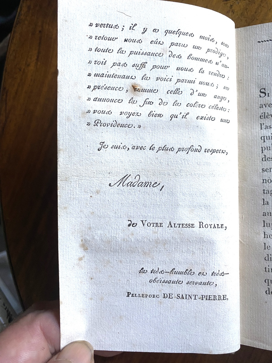 3 forts vol.In12  :"Harmonies de la Nature par J. Bernardin Henri de Saint-Pierre ,à Paris 1815-photo-3