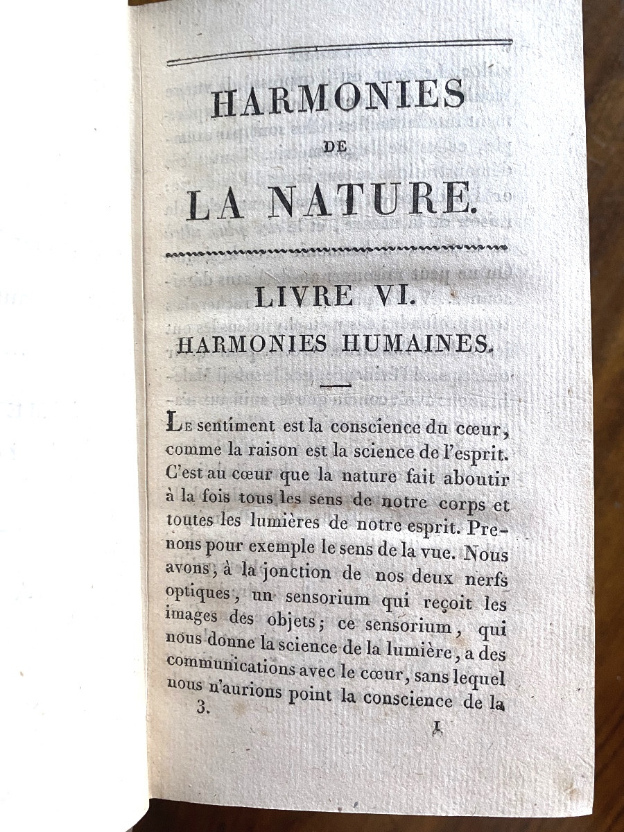 3 forts vol.In12  :"Harmonies de la Nature par J. Bernardin Henri de Saint-Pierre ,à Paris 1815-photo-8