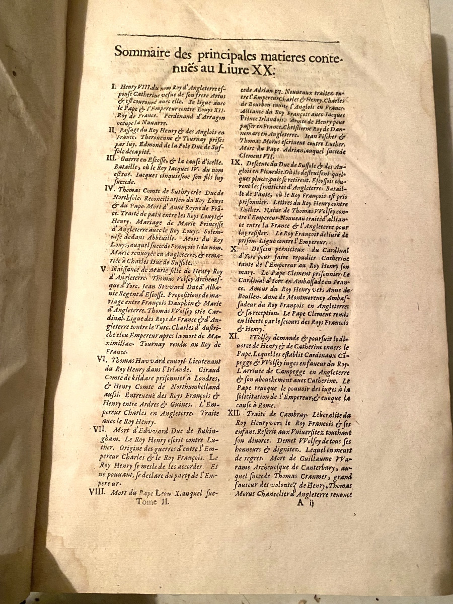 Histoire d'Angleterre d'Ecosse et d'Irlande, 2 Vol In-folio , par A Du Chesne & Du Verdier 1666-photo-6