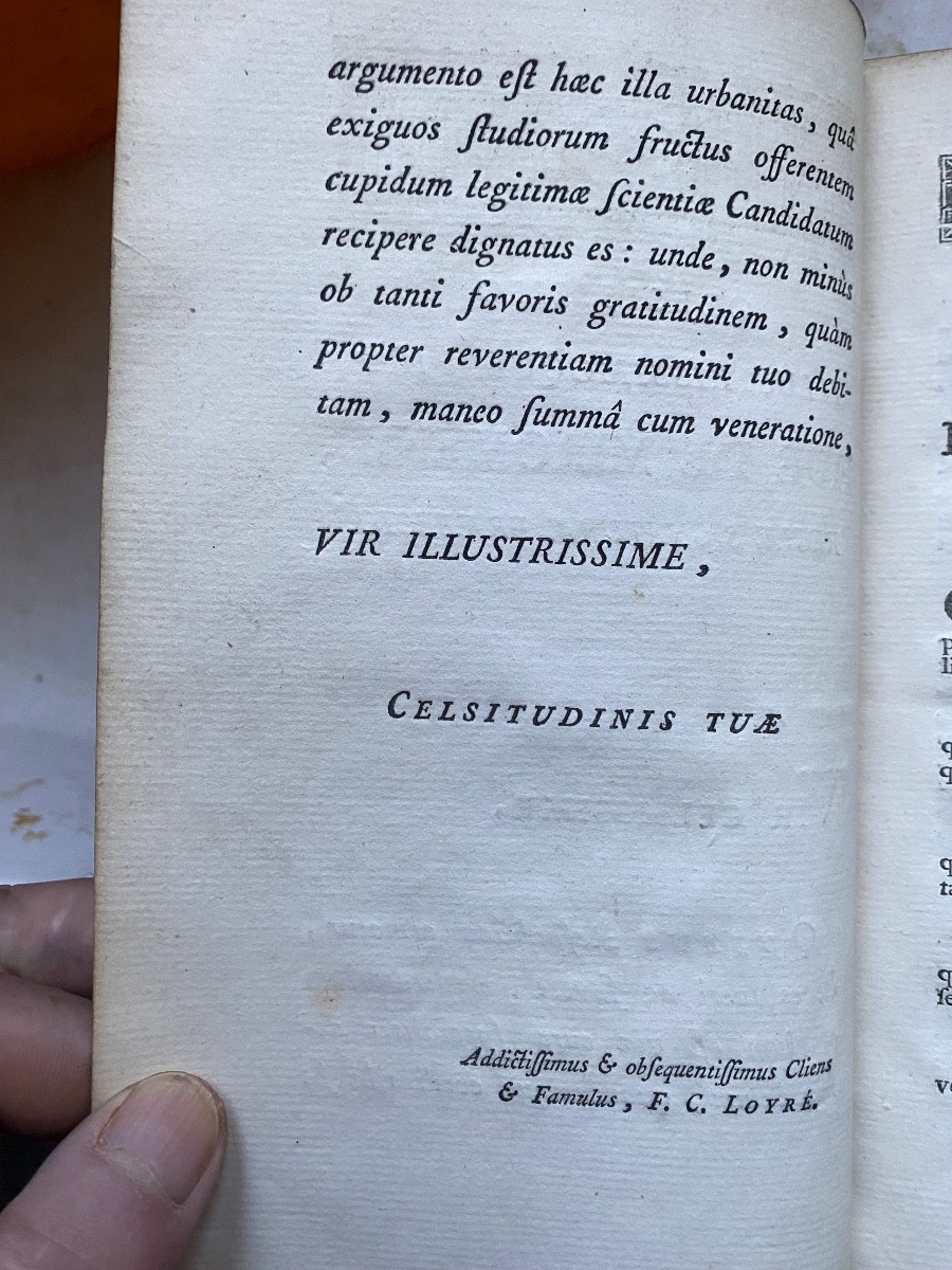 Grand In 8 , veau  aux Armes: R de Massy , 1777 , Thèse des deux Lois. - Thèses Utriusque Juris-photo-3