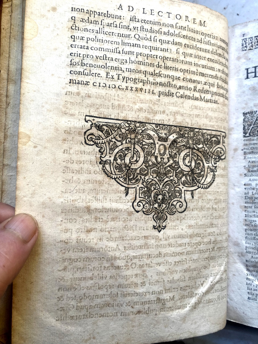 Vol.In4 basane"Dictionarium Historicum Géographicum Poeticum " . Carolo Stéphano, Genèvae 1638-photo-6