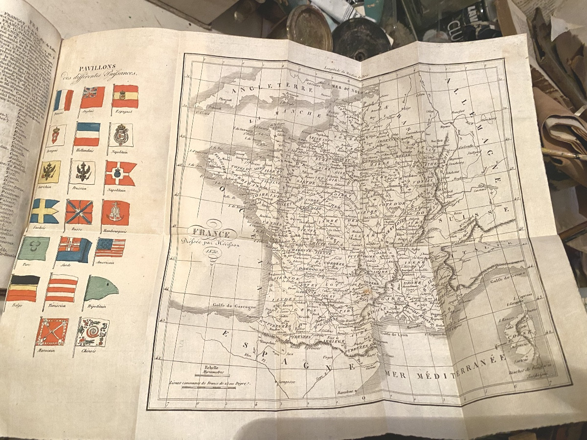 Geographical Dictionary Of Vosges, Fresh Exp. In 8, Illustrated With Maps, Flags & Coins-photo-6