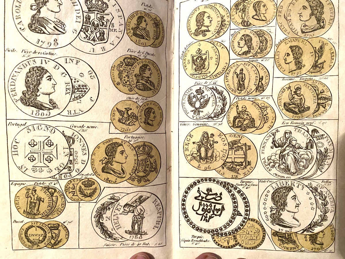 Geographical Dictionary Of Vosges, Fresh Exp. In 8, Illustrated With Maps, Flags & Coins-photo-7