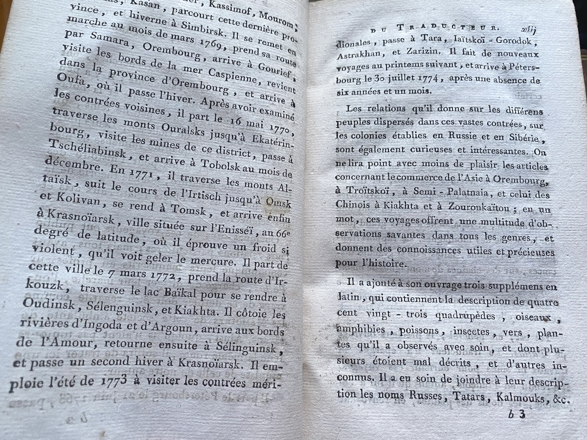18th Travels Of Professor Pallas, In Several Provinces Of The Russian Empire. 8 Vol In 8 -photo-4