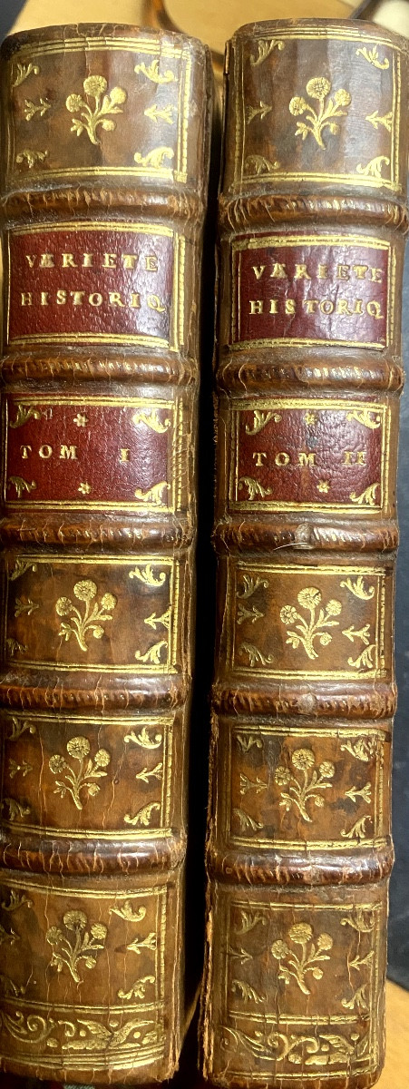  1752: Historical, Physical And Literary Varieties, Or Research Of A Scholar. 2 Vol. In 12.-photo-2