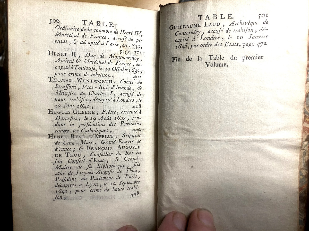2 Vol.In12 "Derniers Sentiments des plus Illustres Personnages condamnées à mort". Paris Moutar-photo-6