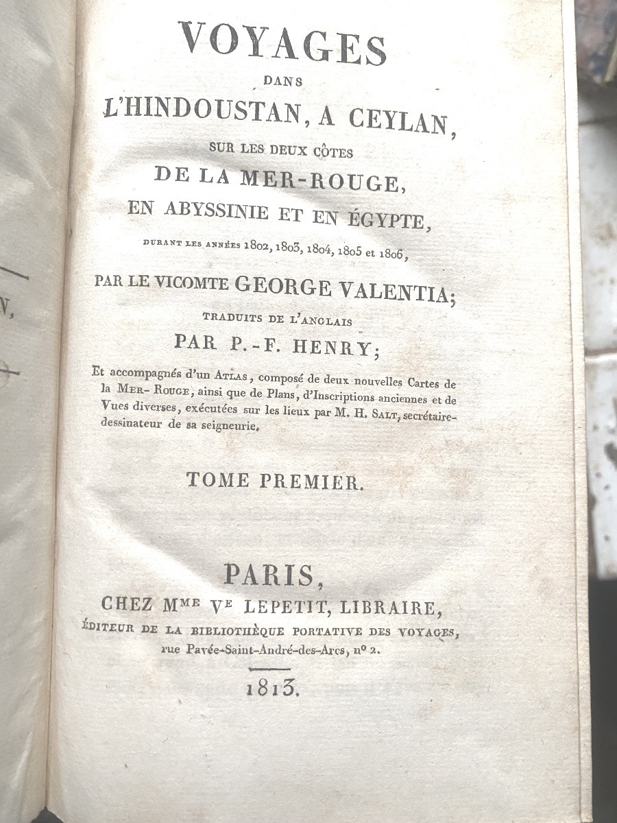 Travels In Hindustan, Ceylon, On The Red Sea Coast, In Abyssinia And In Egypt-photo-3