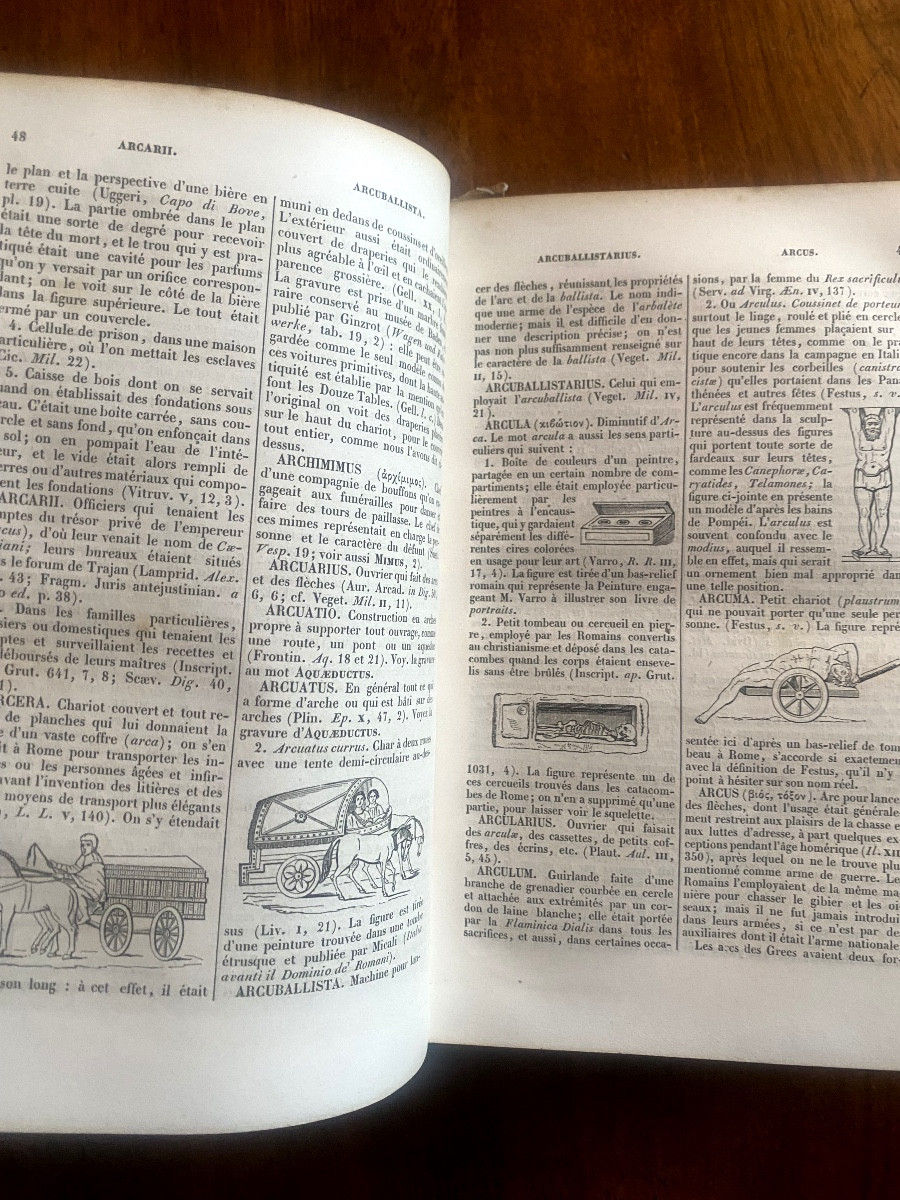 Dictionnaire des Antiquités Romaines et Grecques accompagné de 2000 gravures 1861 Paris de Rich-photo-4