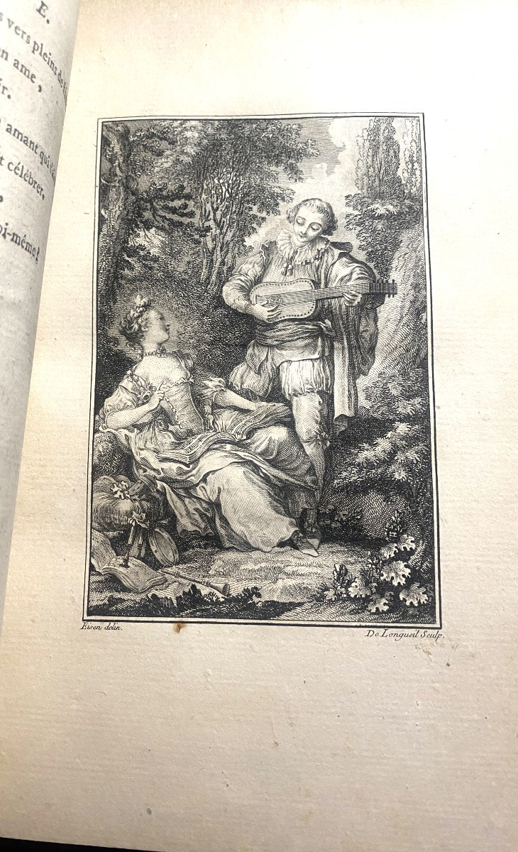 Beautifully Illustrated Octavo Volume, 18th Century: "the Senses", A Poem In Six Cantos. Published In London In 1766 By Du Rosoy -photo-1