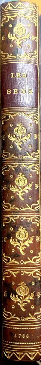 Beautifully Illustrated Octavo Volume, 18th Century: "the Senses", A Poem In Six Cantos. Published In London In 1766 By Du Rosoy 