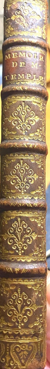 New Memoirs Of Knight William Temple: At The Arms Of The Count Of Colembray In The Hague 1729-photo-1