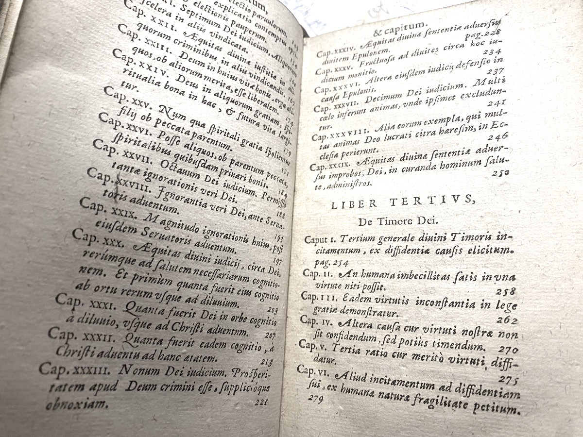 Binding With Fleur De Lys And Malthe Cross "de Timore Dei" - Jacques Salian-paris 1629-photo-7