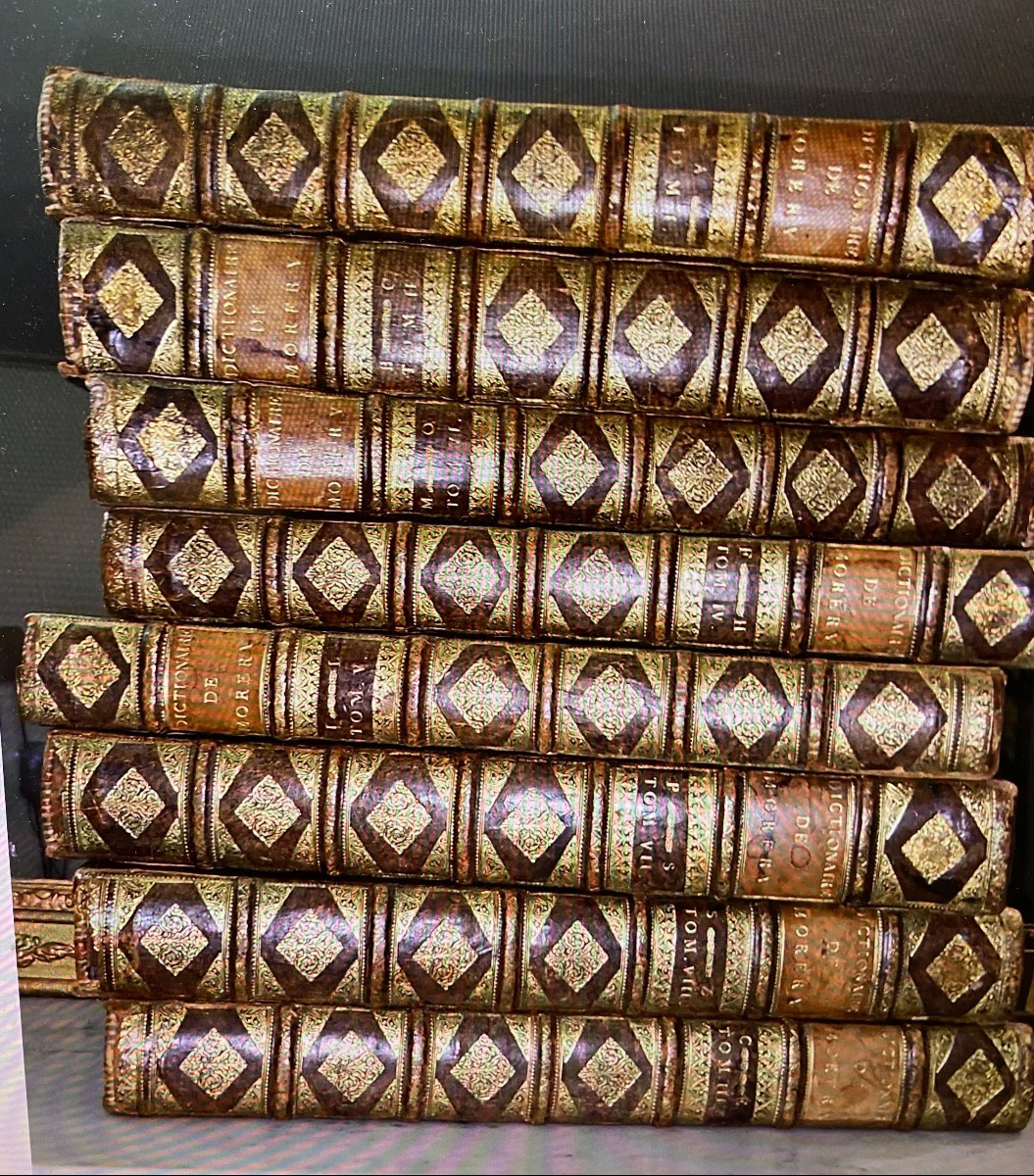 "the Great Historical Dictionary" Or The Curious Mixture Of Sacred And Secular History, 8 Vols. -photo-2