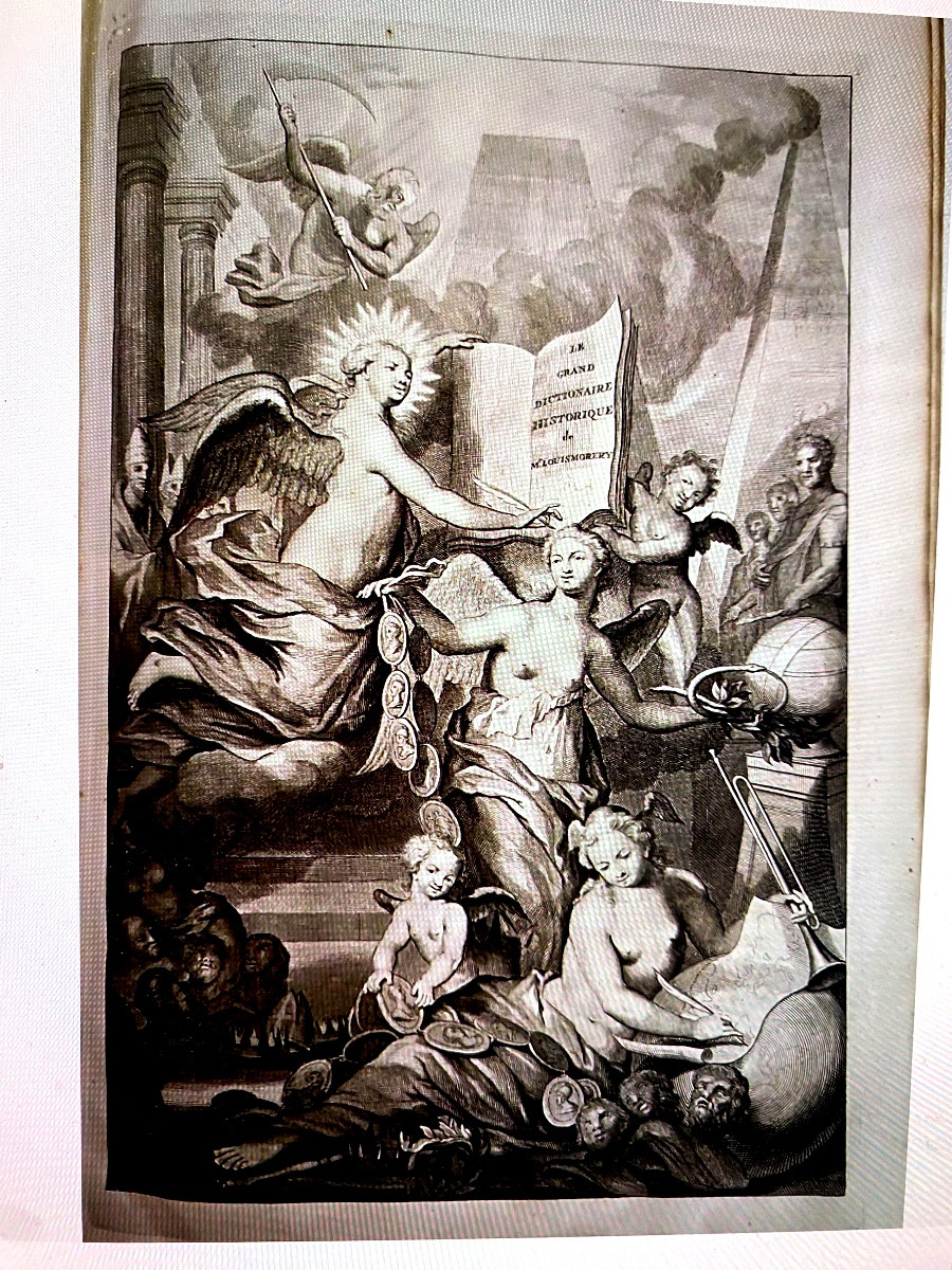 "the Great Historical Dictionary" Or The Curious Mixture Of Sacred And Secular History, 8 Vols. -photo-4