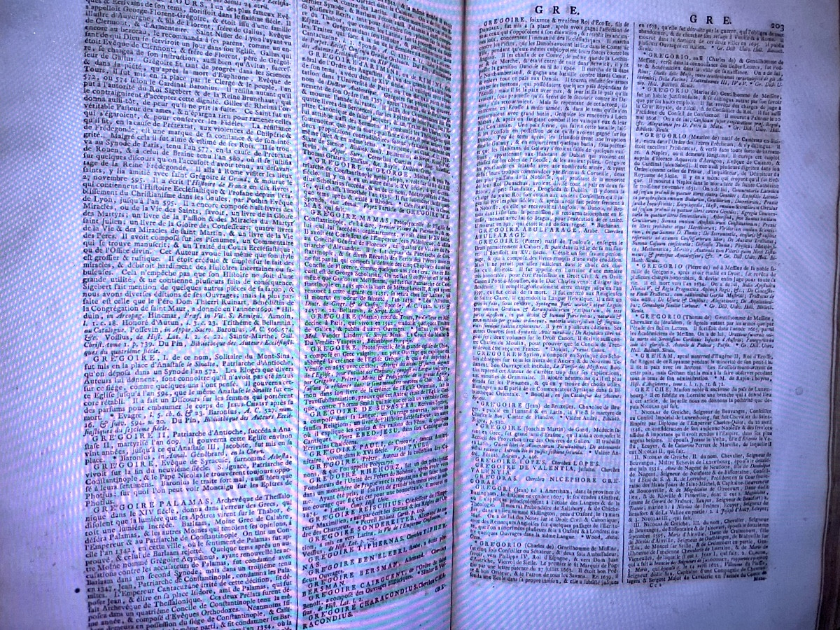 "the Great Historical Dictionary" Or The Curious Mixture Of Sacred And Secular History, 8 Vols. -photo-4