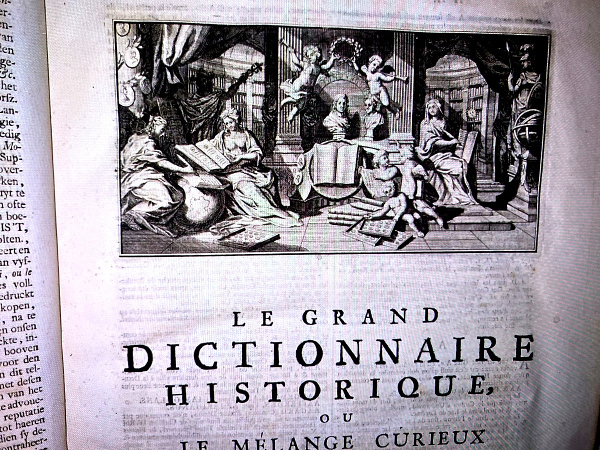 "the Great Historical Dictionary" Or The Curious Mixture Of Sacred And Secular History, 8 Vols. -photo-5