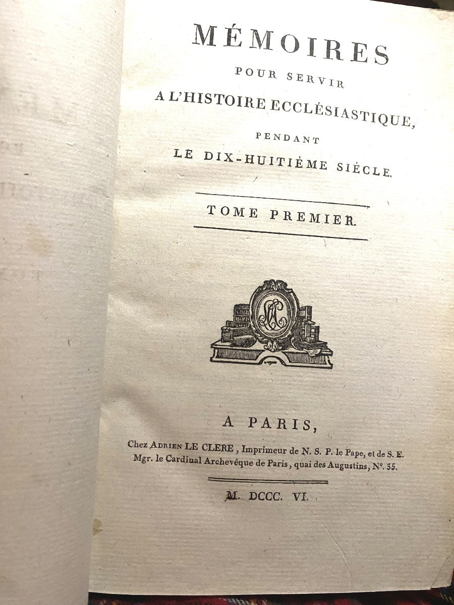 Memoirs To Serve As A History Of The Church During The Eighteenth Century, 2 Vols., Octavo, 1806-photo-3
