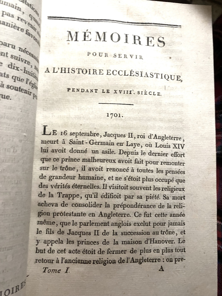 Memoirs To Serve As A History Of The Church During The Eighteenth Century, 2 Vols., Octavo, 1806-photo-7