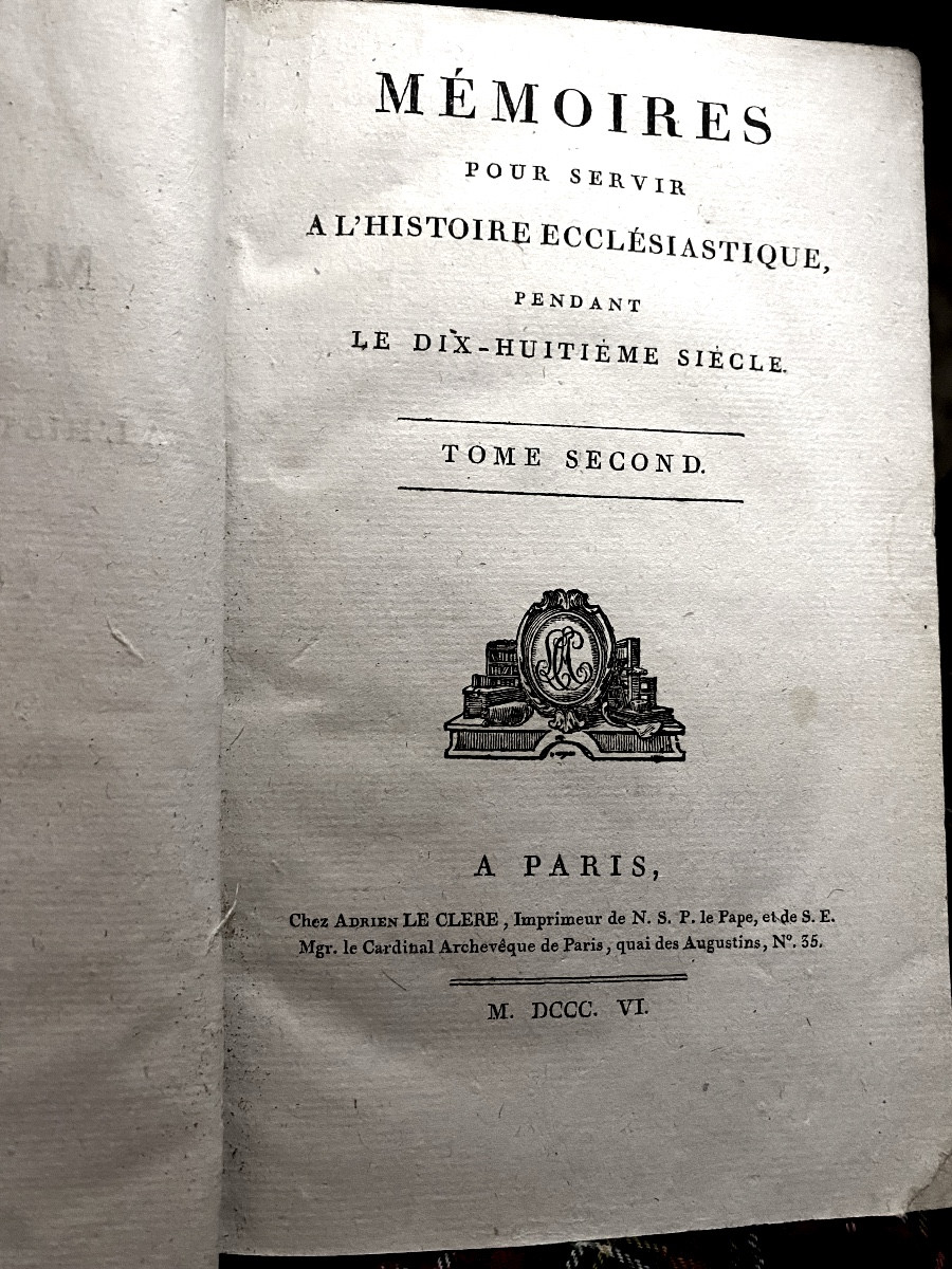 Memoirs To Serve As A History Of The Church During The Eighteenth Century, 2 Vols., Octavo, 1806-photo-8