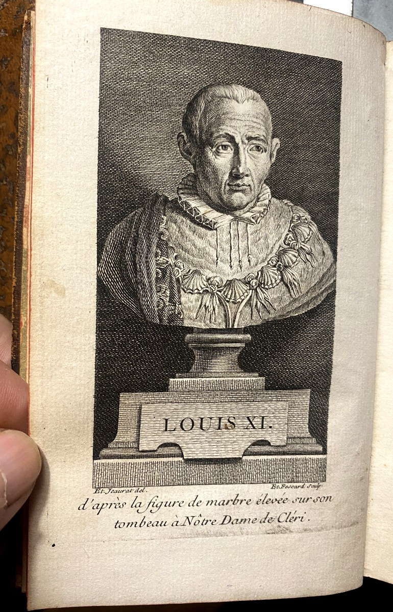 Complete Series In Three Volumes, 12mo: "history Of Louis XI" By M. Duclos. Paris, 1845-photo-4