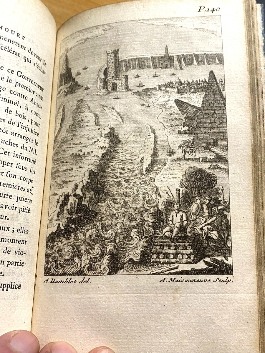 Beautifully Illustrated, Catalogued Louis XV Period Book; "the Loves Of Abrocome And Anthia" Translated By Jb Jourdan -photo-7