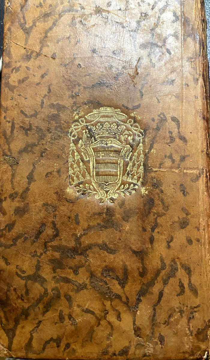 Book With The "arms Of Jouffroy De Gonsans": In 16: "the Sacred Lyric Poems", A Orléans. 1774.-photo-2