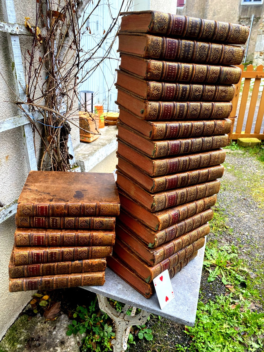 Rare Series Of 21 Volumes; Quarto, Illustrated With Roman History & The Emperors, 1725. Catrou & Rouille-photo-2