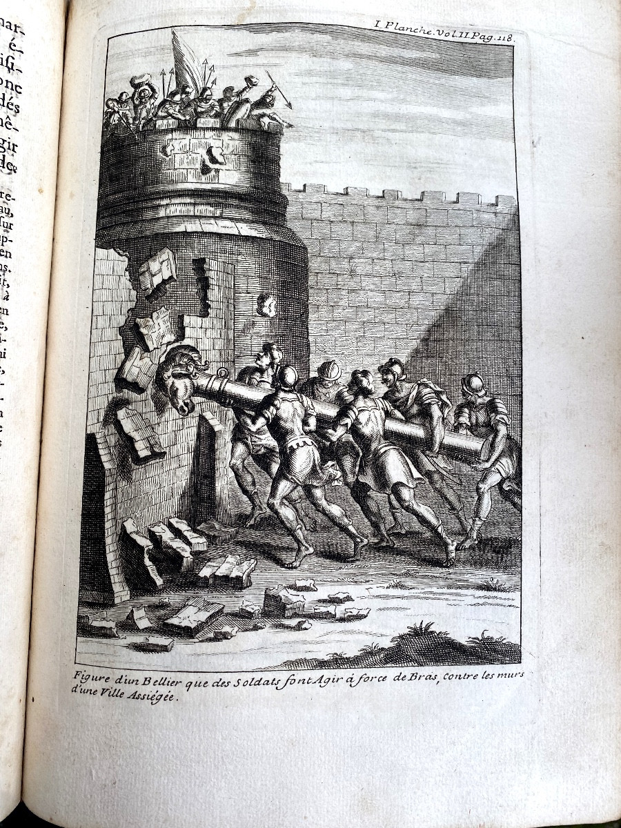 Rare Series Of 21 Volumes; Quarto, Illustrated With Roman History & The Emperors, 1725. Catrou & Rouille-photo-3