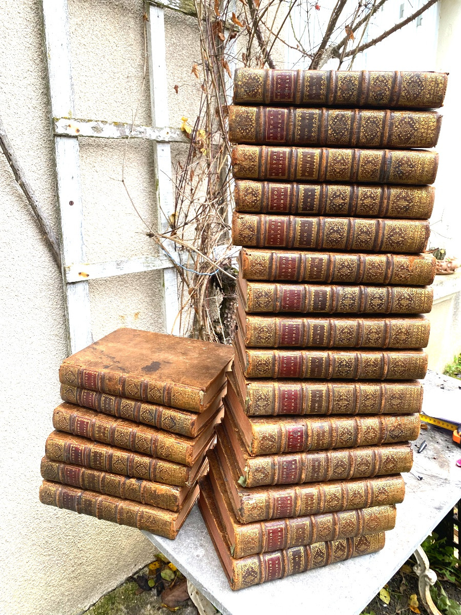 Rare Series Of 21 Volumes; Quarto, Illustrated With Roman History & The Emperors, 1725. Catrou & Rouille