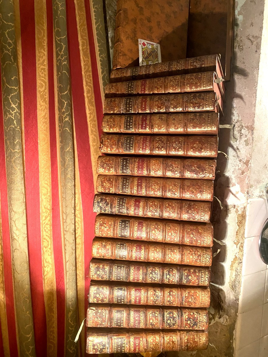 16 Volumes In Quarto, "universal History Of Jacques-auguste De Thou", London 1734, From 1543 To 1607