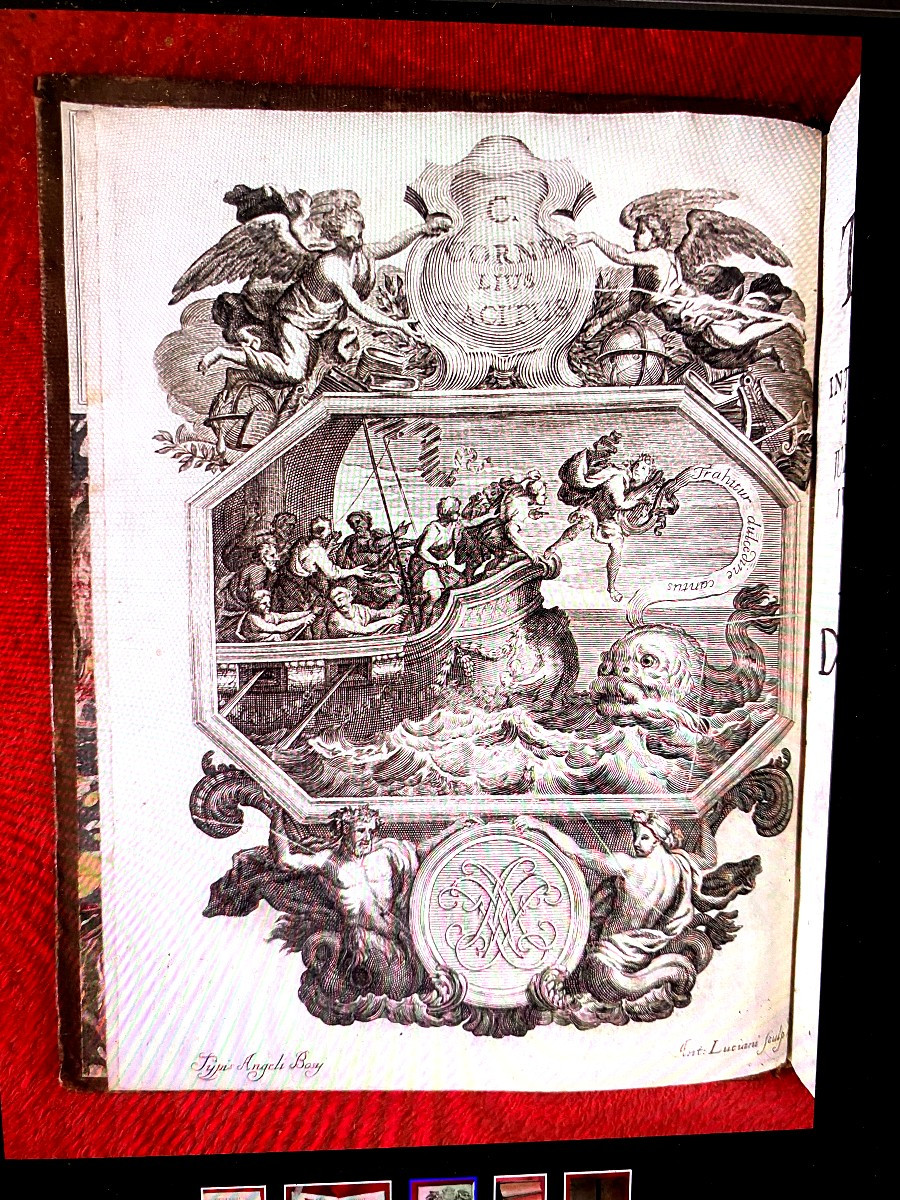 4 Vol In 4 Prints: Venice: "cornelius Tacitus-c. Cornelii Taciti Opera" 1707-1708 Perfect Condition-photo-3