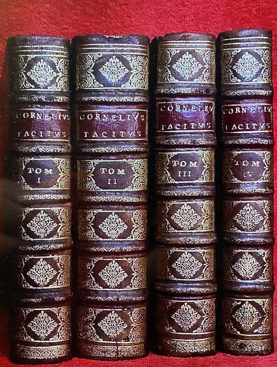 4 Vol In 4 Prints: Venice: "cornelius Tacitus-c. Cornelii Taciti Opera" 1707-1708 Perfect Condition
