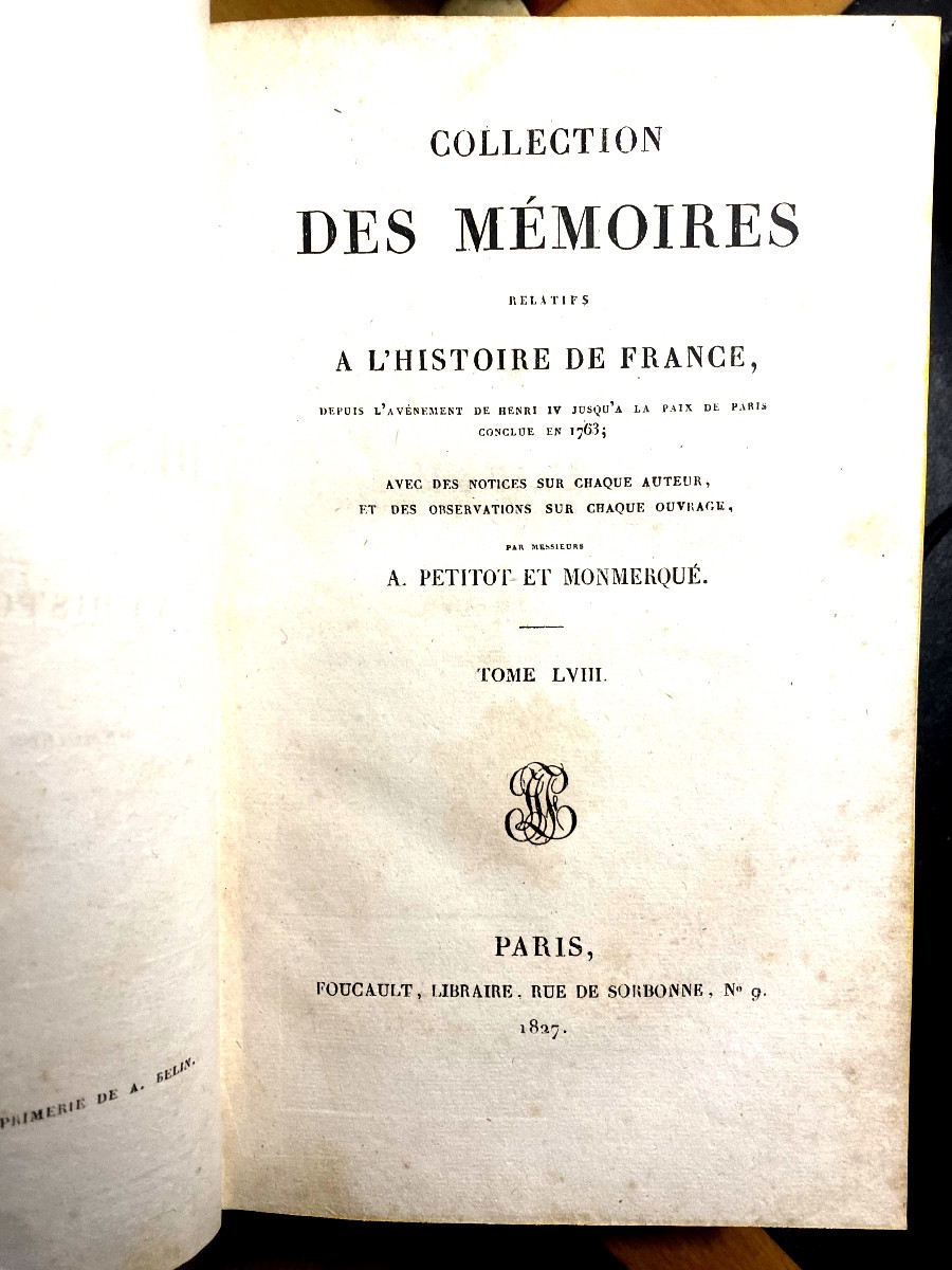Memoirs Of Pierre De La Porte (secrets Of The Reign Of Louis XIV), Ed. A. Petitot And Monmerqué -photo-4