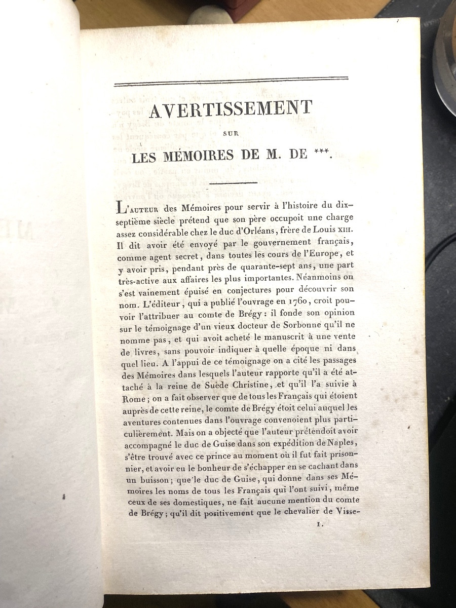 Memoirs Of Pierre De La Porte (secrets Of The Reign Of Louis XIV), Ed. A. Petitot And Monmerqué -photo-2