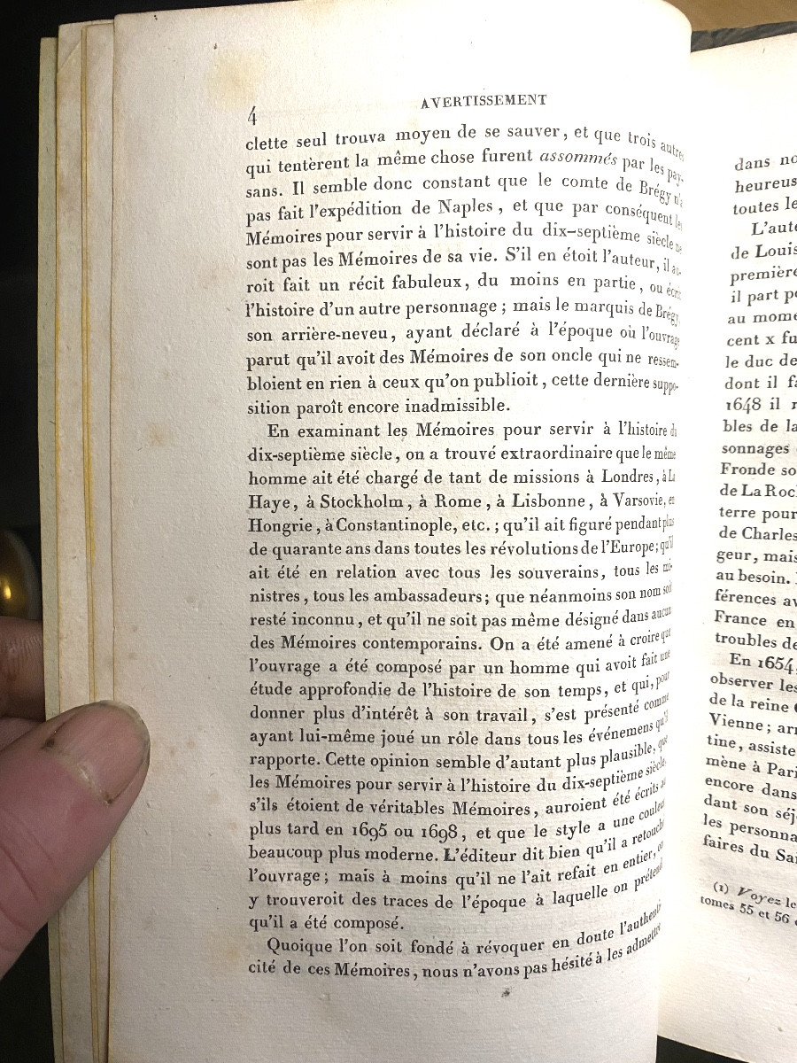 Memoirs Of Pierre De La Porte (secrets Of The Reign Of Louis XIV), Ed. A. Petitot And Monmerqué -photo-3