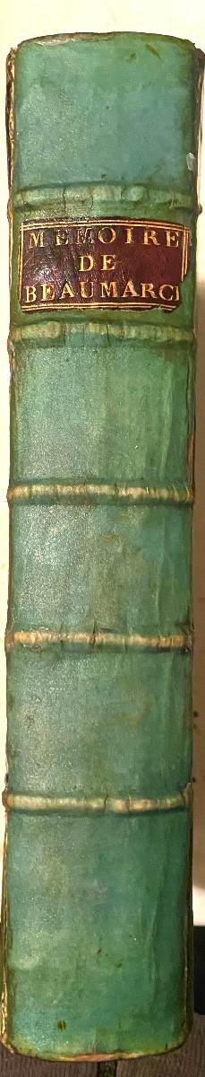 Réunion de pièces de Procès: Pierre-A. " Caron de Beaumarchais" en un fort Vol. In 4 velin vert