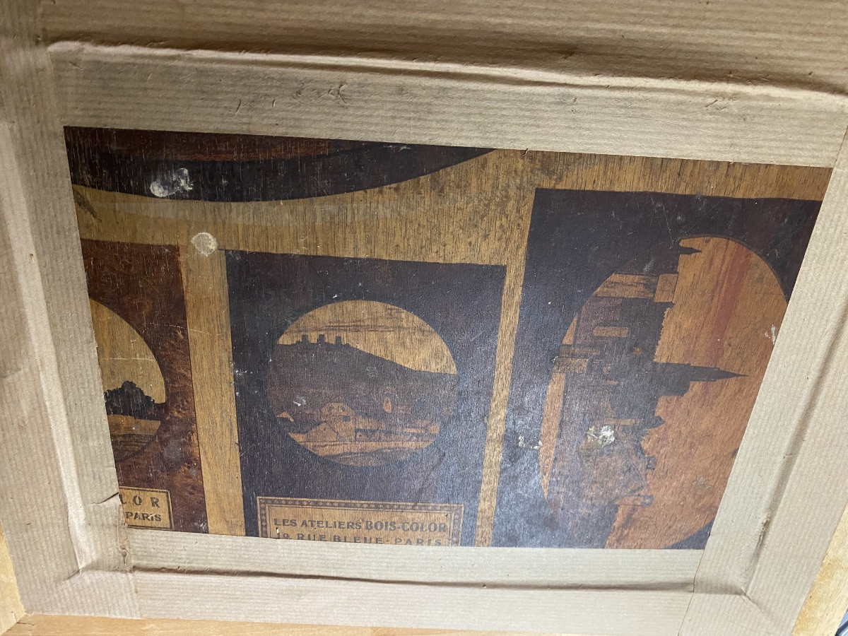  "countryscape With A Lively Cart On A Road", Framed, 19th Century, Barbizon School-photo-3